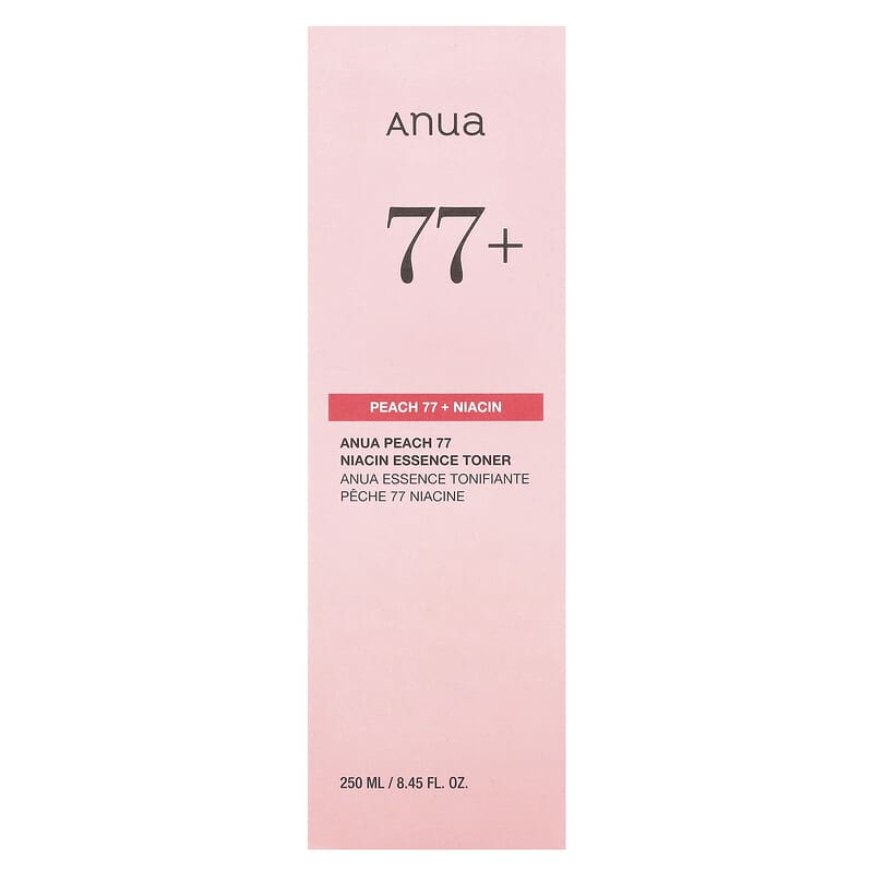 Tónico Iluminador Peach 77 de Niacinamida 250 ml - Nude Imports